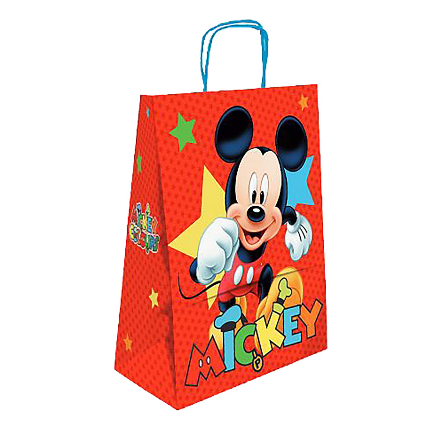 ΤΣΑΝΤΑ ΔΩΡΟΥ ΧΑΡΤΙΝΗ MICKEY ΠΟΡΤΟΚΑΛΙ(40cm) 40x32x14cm Disney - 25 ΤΕΜ