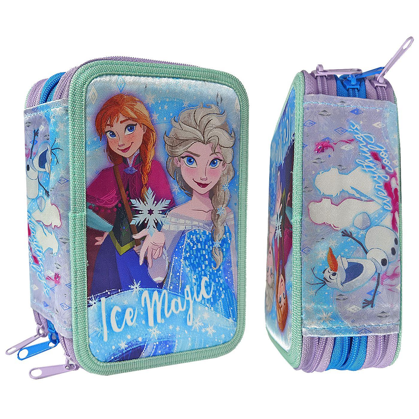 ΚΑΣΕΤΙΝΑ ΓΕΜΑΤΗ ΤΡΙΠΛΗ FROZEN 19,5x12,5x7cm Disney L532P-97232