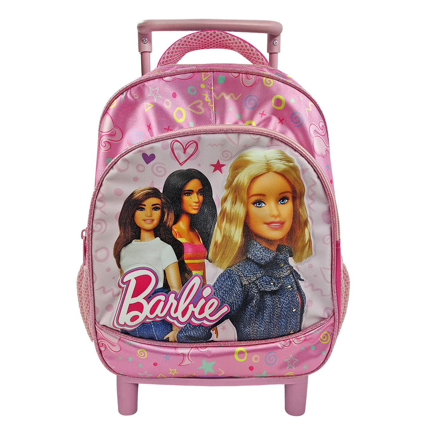 ΤΣΑΝΤΑ ΤΡΟΛΕΫ ΝΗΠΙΟΥ ΑΝΑΤΟΜΙΚΗ ΠΛΑΤΗ BARBIE 29x23x10cm BARBIE