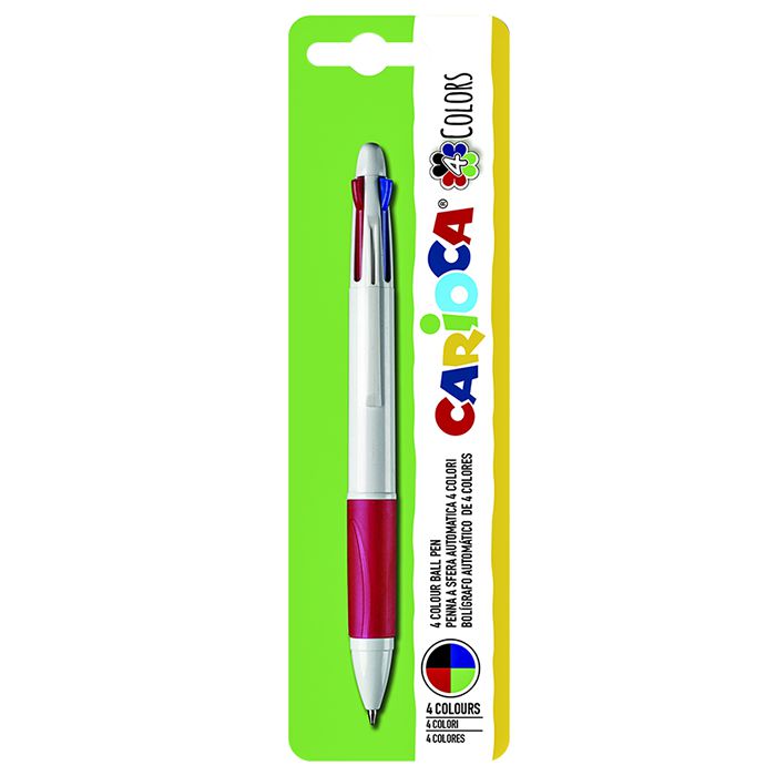 ΣΤΥΛΟ 4 ΧΡΩΜΑΤΩΝ CARIOCA BALLPOINT 1.0mm Carioca 40145 60-728