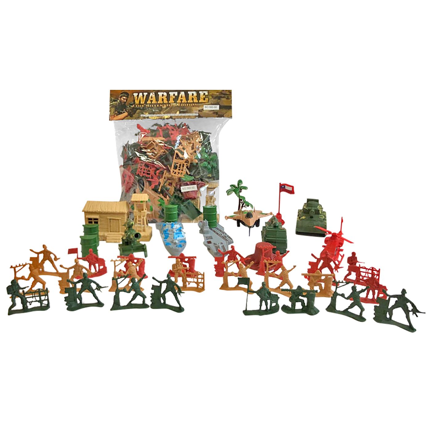 ΣΤΡΑΤΙΩΤΑΚΙΑ ΣΕ ΣΑΚΟΥΛΑΚΙ WARFARE 25x28x7cm ToyMarkt 913255 71-3235